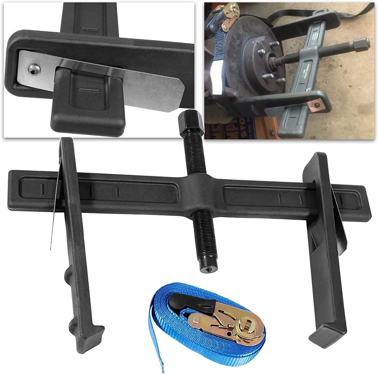 6980 Brake Drum and Rotor Puller Tool Sets For Remove Hub Drums, Rotors, Pulleys