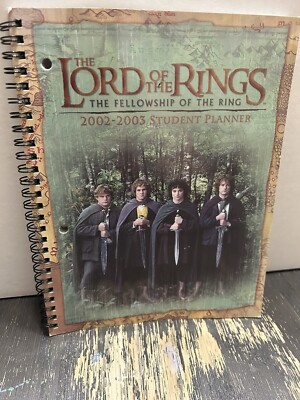LORD OF THE RINGS STUDENT PLANNER (2003)