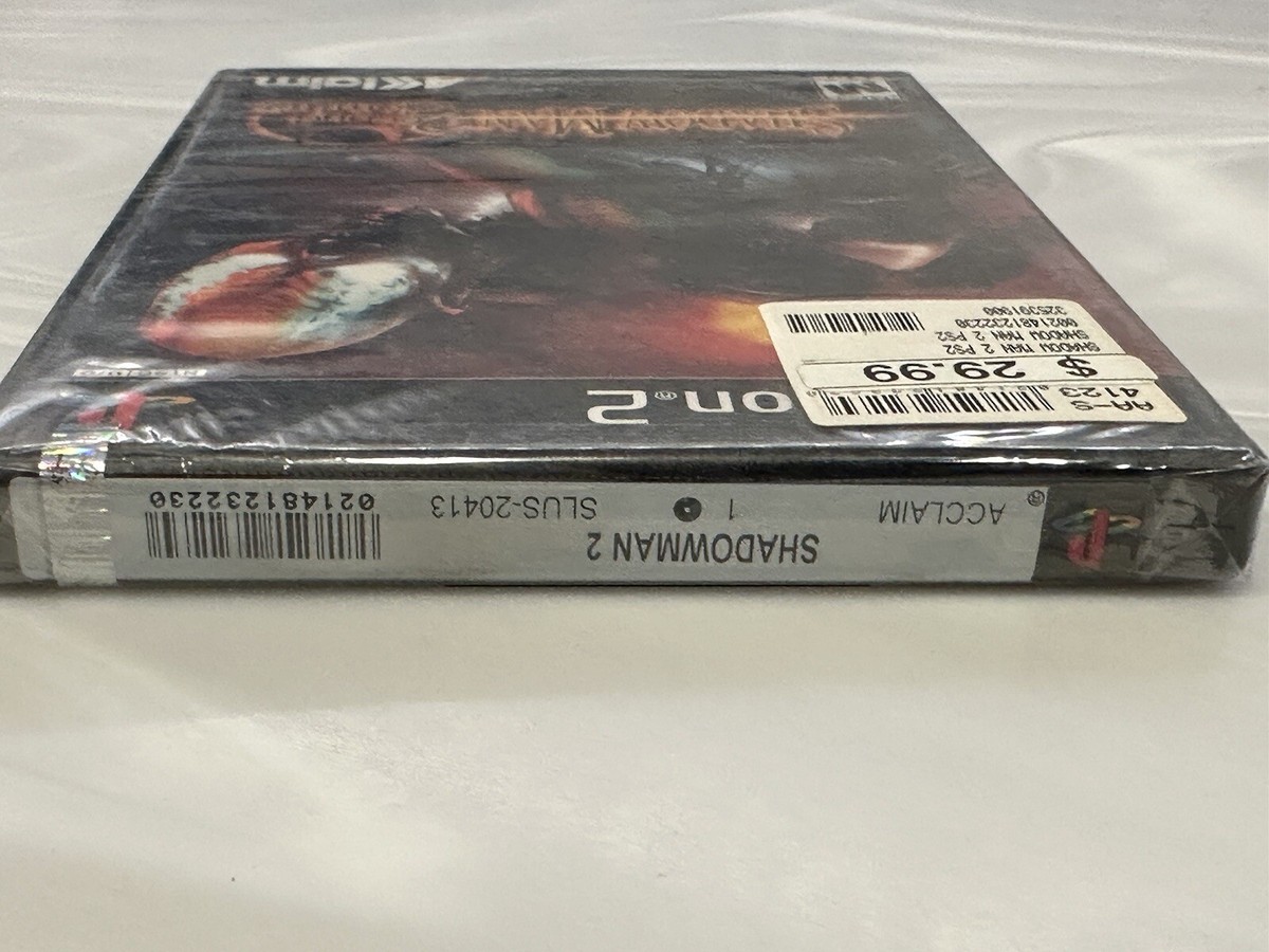 Shadow Man: 2econd Coming (Sony PlayStation 2, 2002) for sale