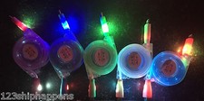 3ft RETRACTABLE LED light charger usb cable FOR apple iPhone 7 6 6s plus 5 5S 5C