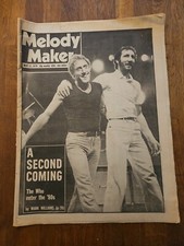Melody Maker Newspaper May 12th 1979, The Who Second Coming Cover