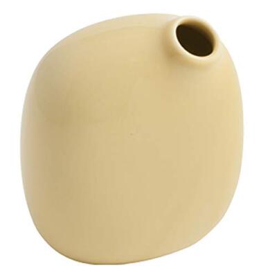KINTO Vase SACCO 180ml Porcelain 02 Yellow 25986 single-flower