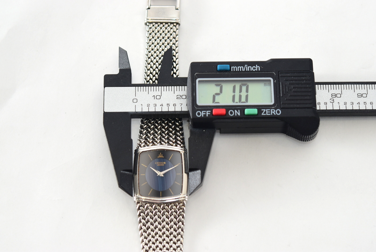 Vintage 1993 Seiko Credor 6730-5340 Blue Agate Dial Women's Watch