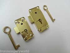 Replacement Window Latch 55mm Cupboard Turn Catch Latch In Brass Plate With Screws - CEN028 By Celtic Woods Catches And Latches Hardware - Foto 2