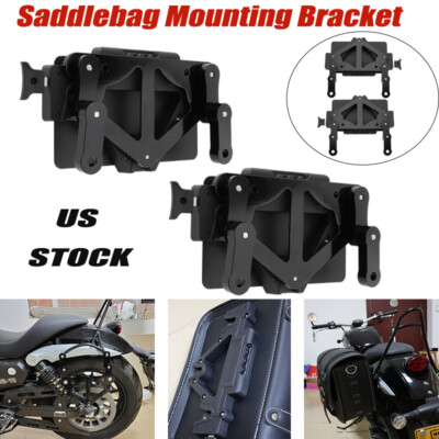 Saddle Bags Support quick release Bracket Mounting Side Bag