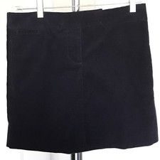J CREW - PURPLE FINE-WALE CORDUROY SKIRT - MISSES 2
