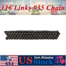 116 Links 35 Chain Master Link For Mini Bike Go Kart ATV Quad Trike Scooter