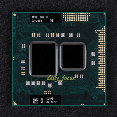 For   Core i3-330M SLBMD 2.13 GHz CP80617004122AG CPU Processor 2.5 GT/s #vn