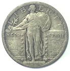1924 25c Standing Liberty Silver Quarter Philadelphia