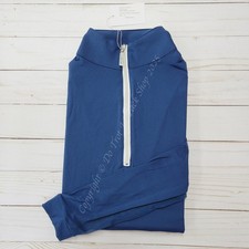 Tailored Sportsman ICEFIL Long Sleeve Ziptop Shirt - Bluest Blue/White/Silver