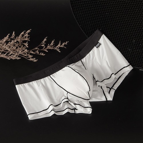 Men Underwear Men Boxer Briefs Underwear Boxer Trunk Breathable Panties - Bild 11 von 20