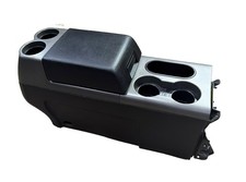 2004-2008 Ford F150 Full Floor Center Console Armrest Cup Holder Oem Grayblack