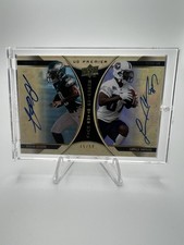 2008 UD Premier DeSean Jackson Lavelle Hawkins Emerging Star Auto Dual Gold #/50