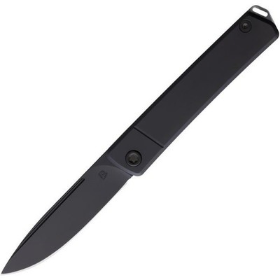 Medford Gentleman Pocket Knife 3'' S45VN Blade Black Titanium Handle MD2114PD30PV