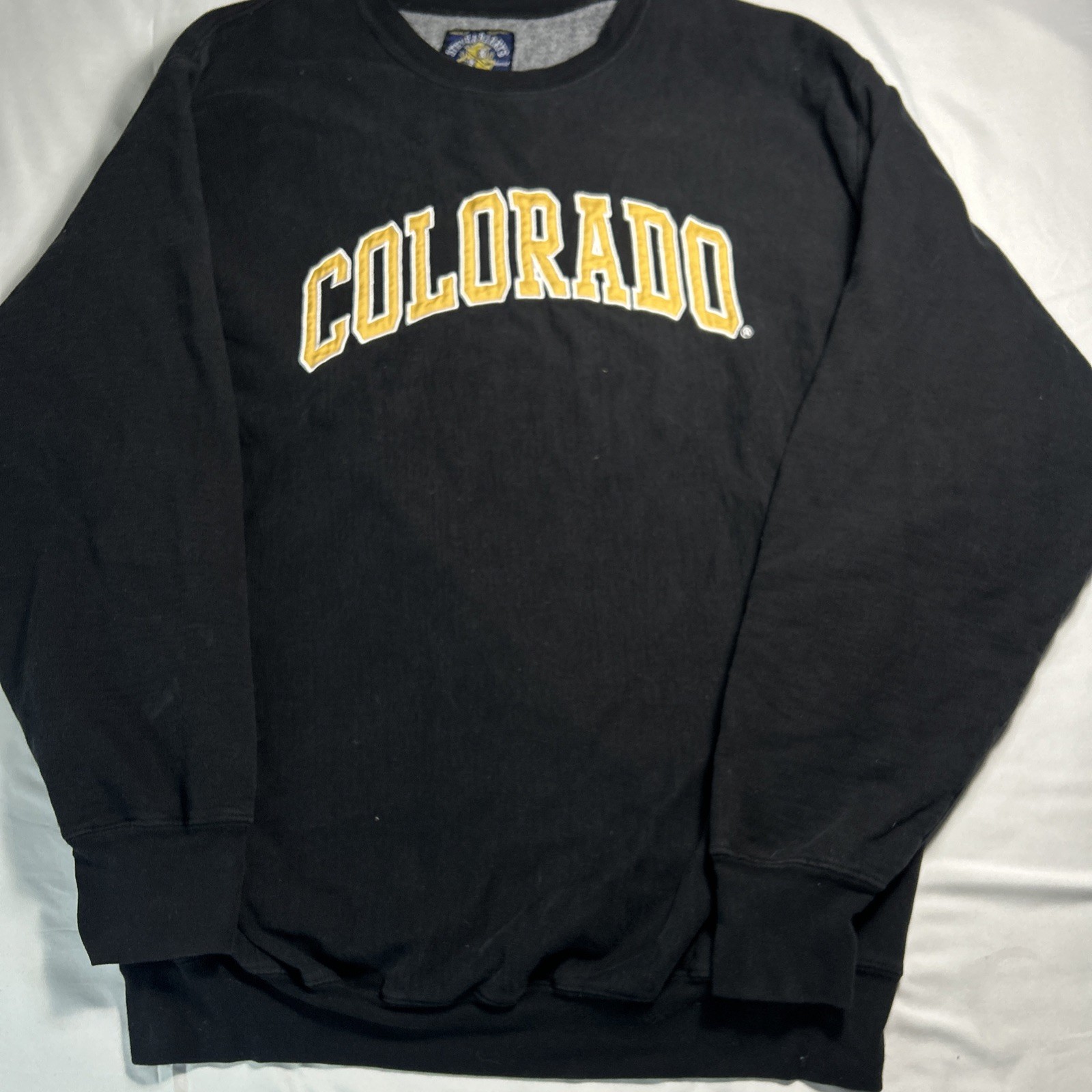 Vintage Colorado University Buffaloes Reverse Weave Crewneck size Men's XL(191)
