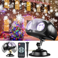 Proyector De Luces De Navidad Led Proyector De Copos De Nieve Para Casa Fiestas