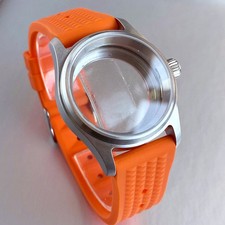 Diver 36mm 39mm Pilot Watch Case Strap 20ATM Sapphire Fit NH35 NH34 GMT PT5000