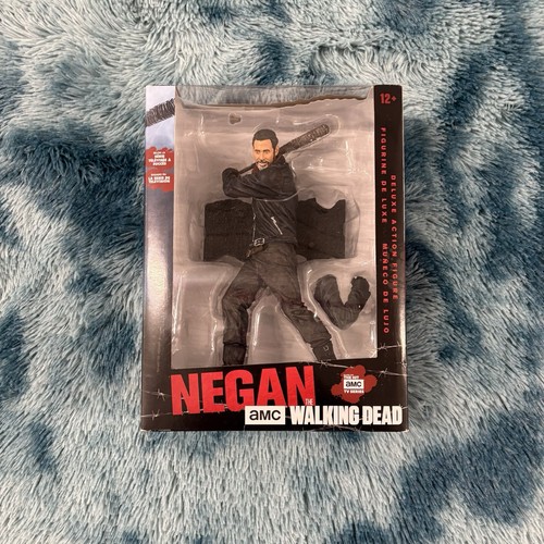 Negan Deluxe Action Figure And Lucille NEW Sealed 10”AMC The Walking Dead
