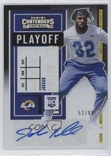 2020 Panini Contenders Rookie Playoff Ticket 52/99 Jordan Fuller #264 Auto 9v7