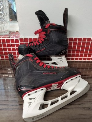 Bauer Vapor X500 Limited Edition Eishockey Schlittschuhe Größe 6,5 UK Passform D sehr guter Zustand