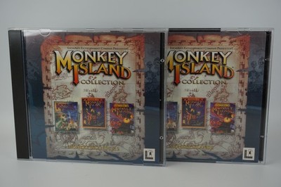 Monkey Island 1 2 3 Collection | PC CD-ROM Lucas Arts Spiele | Teil I II III TOP