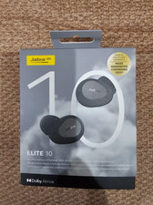 Image of Jabra Elite 10 Dolby Atmos Wireless Bluetooth Earbuds ANC Black Grey NEW SEALED