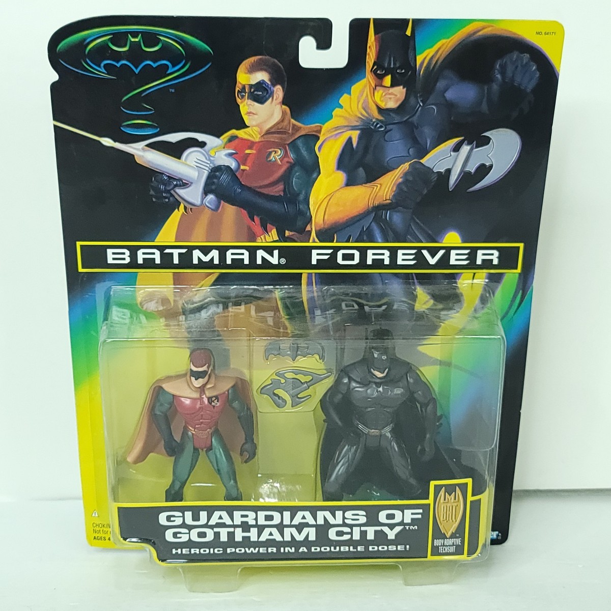 バットマンフォーエバー バットマン&ロビン ガーディアンズ オブ ゴッサムシティ Vintage Batman 1995 Kenner. Robin from guardians of Gotham