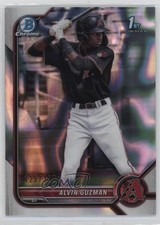 2022 Bowman Chrome Prospects Lava Refractor 125/399 Alvin Guzman #BCP-18 2s2
