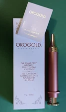 NIB-OROGOLD  24k DMAE Deep Wrinkle Tightening Solution 11g/0.39 oz Reduce Lines