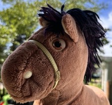 Vintage Cabbage Patch Kids Show Pony 1984 Plush Bay Yarn Hair Horse CPK Coleco