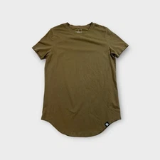 Brown Youngla Casual Tshirt Shirt Men's M Medium