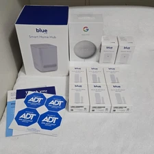 Blue By ADT  Smart Home Hub Security System W/ Door & Motion Sensors Google Nest