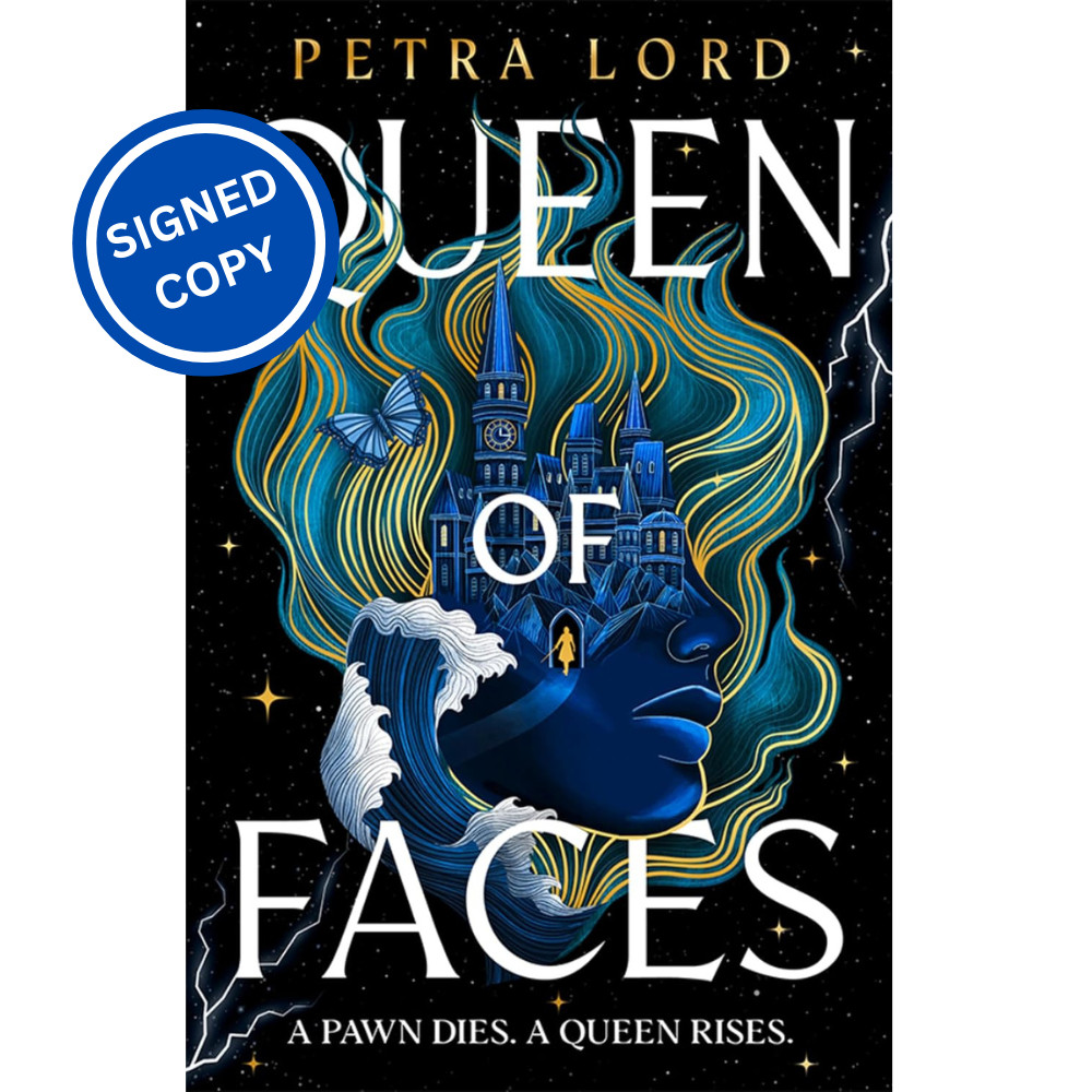 Signed Book - Queen of Faces by Petra Lord First Edition 1st Print