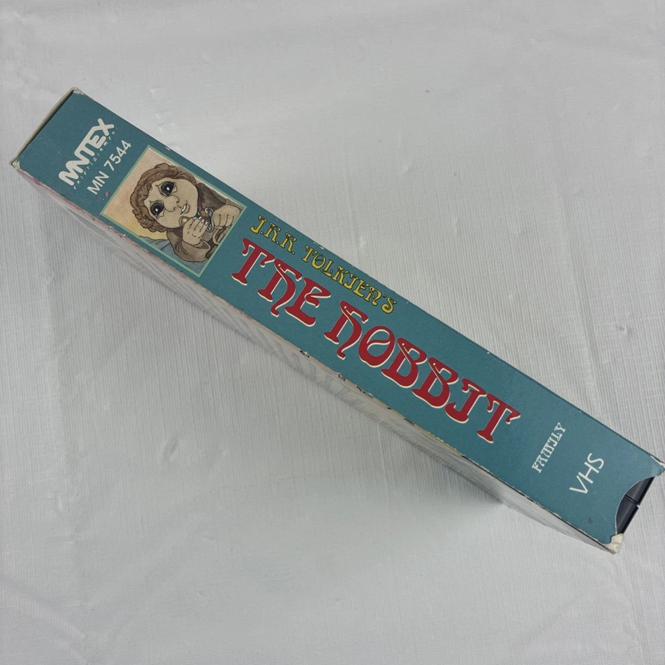 The Hobbit 1992 Animated, VHS MNTEX Entertainment/ J.R.R Tolkens - Image 4 of 4
