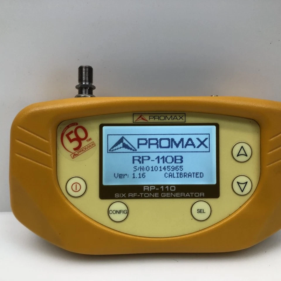 Professional Coaxial RF-Tone Generator PROMAX RP-110B USB 6 Frequencies - Image 2 of 4