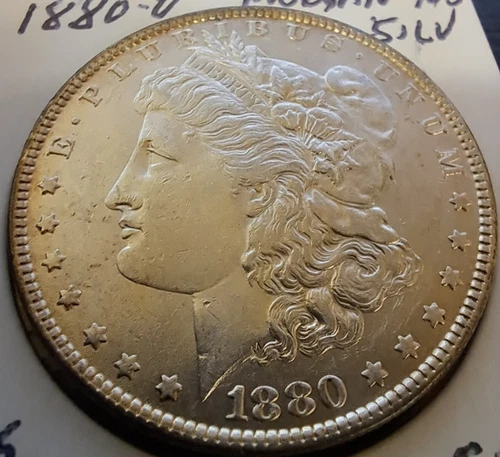 Morgan Silver Dollar 1880-O  High Grade 5 Auctions to Watch 90% Silver BU
