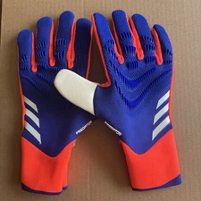 adidas Predator Mens 12 Pro PROMO Soccer Goalkeeper Gloves Blue/Red/White IX3869