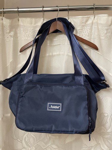 EUC The Foldie 40L The Original Foldable Travel Bag Blue Retail: $79