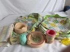 Lot Of Vintage Cabbage Patch Kids Quilted Diaper Bag Baby Carrier More