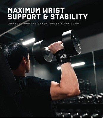 Gymreapers Weightlifting Wrist Wraps (Competition Grade) 18