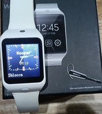 smartwatch marca KOOPER bianco usato per uomo o donna