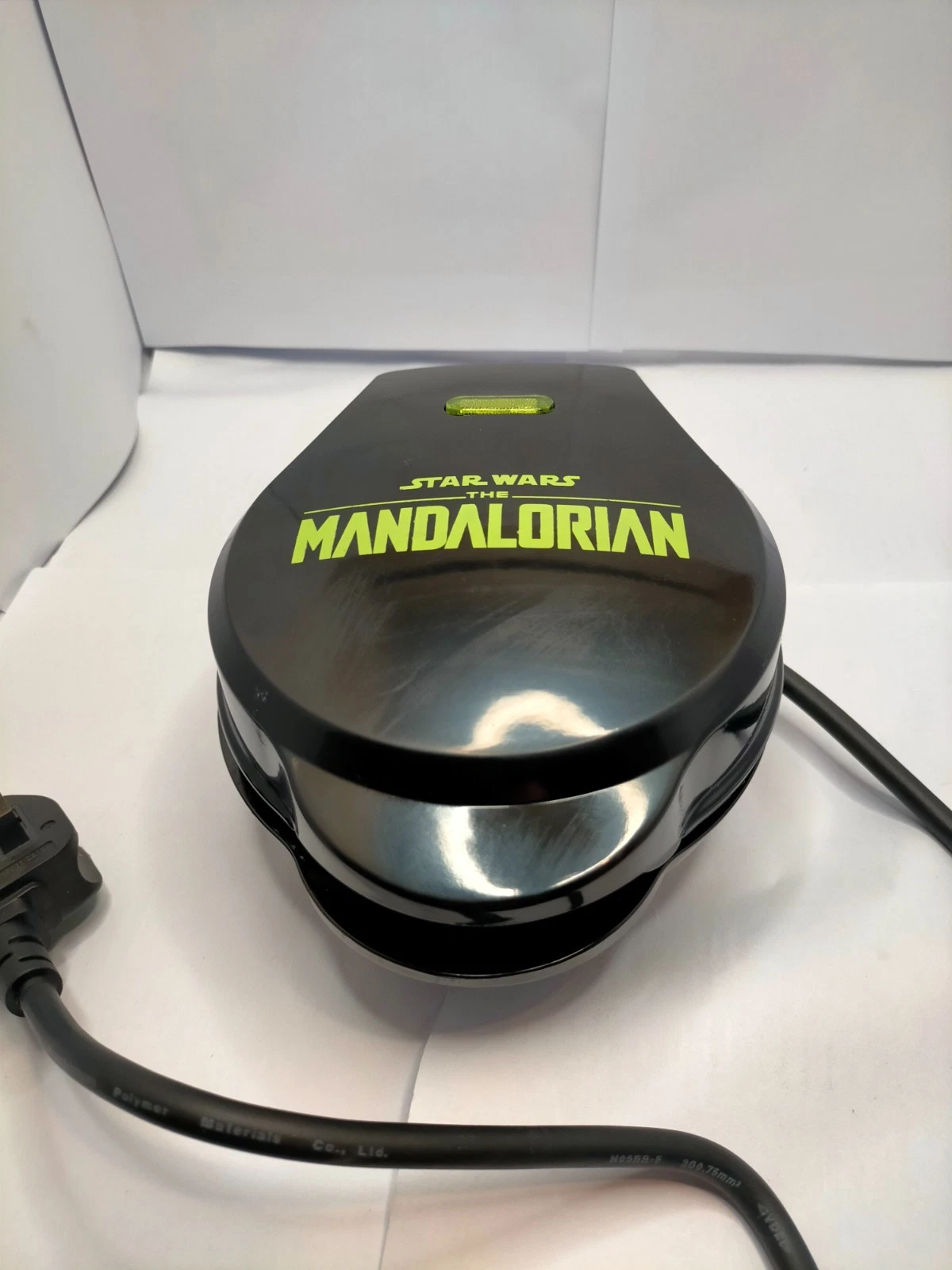 Star Wars Mandalorian Grogu (Baby Yoda) Mini Waffle Maker Used