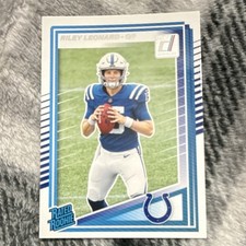 2025 Panini Donruss Rated Rookie Riley Leonard #341 Colts NFL Football