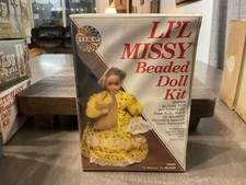 Vintage NEW SEALED LI L MISSY Beaded Doll Kit TO MARKET TO MARKET 13425 HOLIDAY