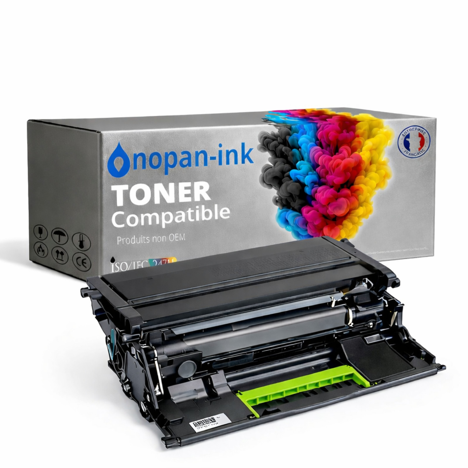 Tambour compatible Lexmark 58D0Z0E pour éviter les traces et lignes noires