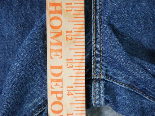 Levis Jeans Womens 31x29 High Waisted Straight Baggy Wide Leg Hemp Blend - Picture 6 of 16