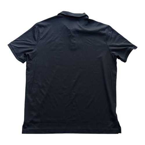 Polo Ralph Lauren Flesh Pony Polo Shirt Mens L Black Short Sleeve Pullover EUC - Picture 3 of 4