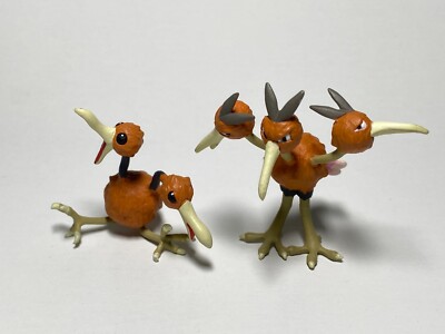 ポケモン　フィギュア　ドードー　ドードリオ　旧TOMY Doduo, Dodrio A.1(H1.0