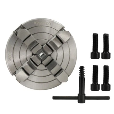 XCAN 4 Backenfutter K72-80/100/125mm Dreibackenfutter Drehbankfutter Backenfutter