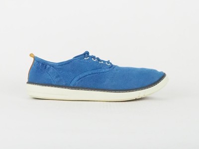 Mens Timberland Hookset Handcrafted 4 Eye Oxford 5310A Blue Canvas Casual  Shoes | eBay